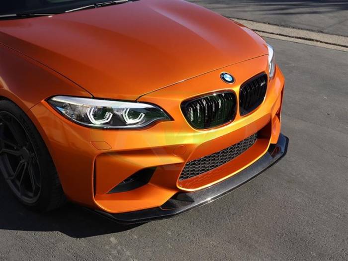 RW Carbon - BMW F87 M2 GTS Style Front Lip - Upper & Lower bmwf8705-full