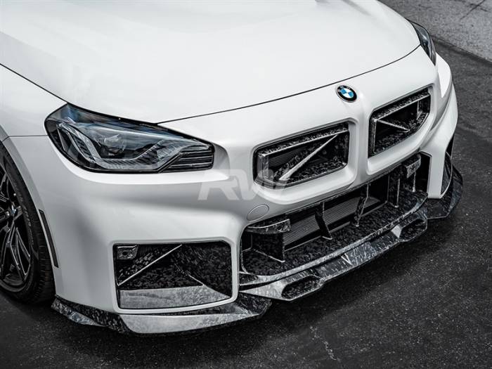 RW Carbon - BMW G87 M2 Forged Carbon GTX Front Lip bmwg87036