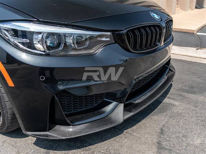 RW Carbon - BMW F8X M3 M4 Varis Style Carbon Fiber Front Lip bmwf8x015