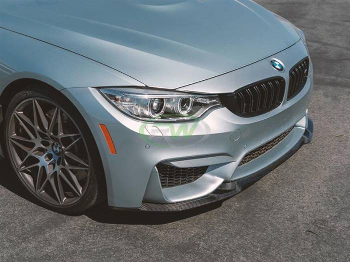 RW Carbon - BMW F8X M3 M4 CS Style CF Front Lip Spoiler bmwf8x033