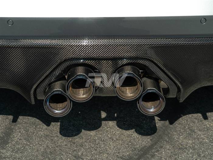 RW Carbon - BMW G8X M3 M4 Performance Style CF Exhaust Cover bmwg8x018