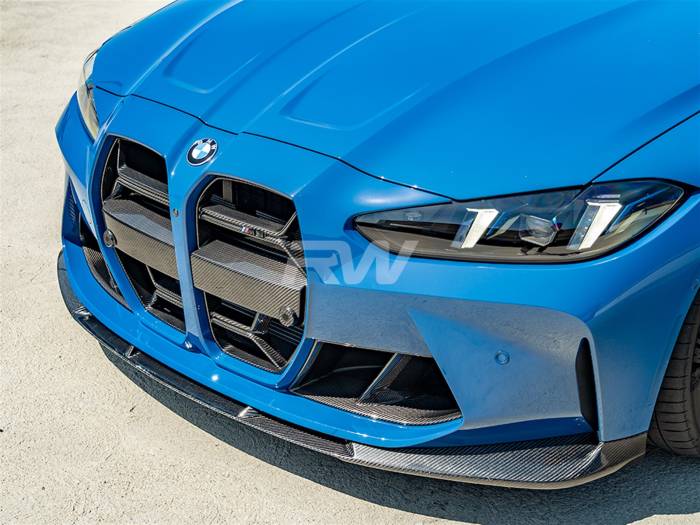 RW Carbon - BMW G8X M3/M4 3D Style Carbon Fiber Front Lip bmwg8x013