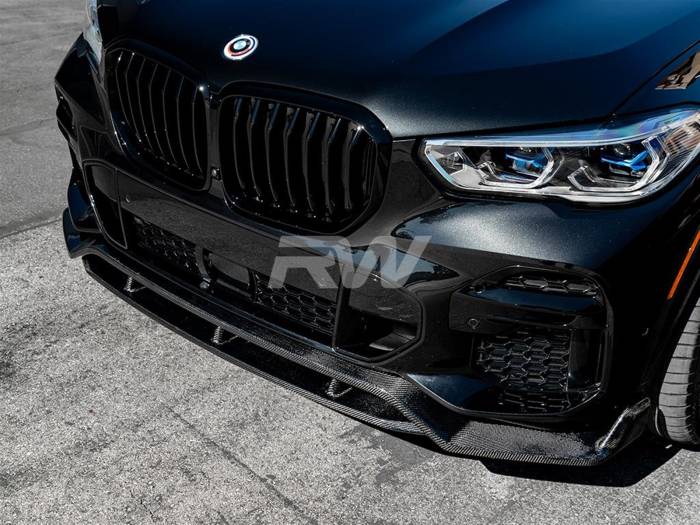 RW Carbon - BMW G05 X5 Carbon Fiber Front Lip Spoiler bmwg05011