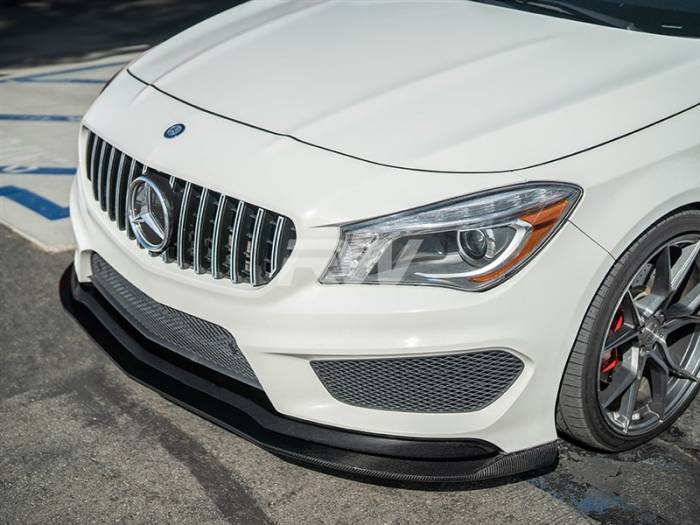 RW Carbon - Mercedes C117 CLA Revo Style CF Lip Spoiler mercc11706