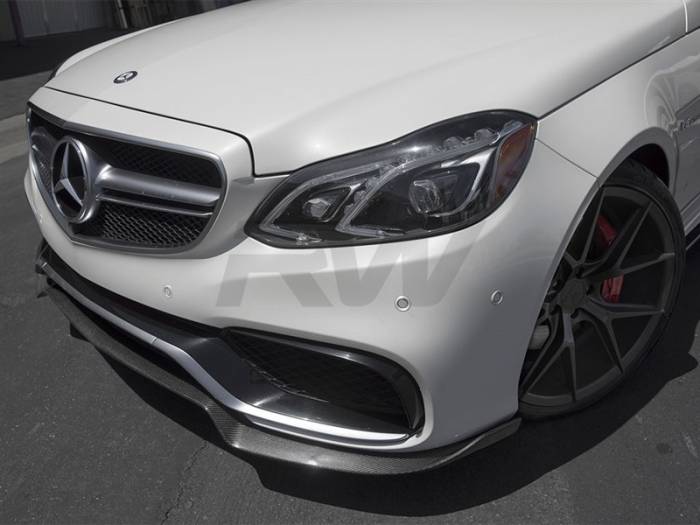RW Carbon - Mercedes W212 E63 Facelift BRS Style CF Front Lip mercw21216