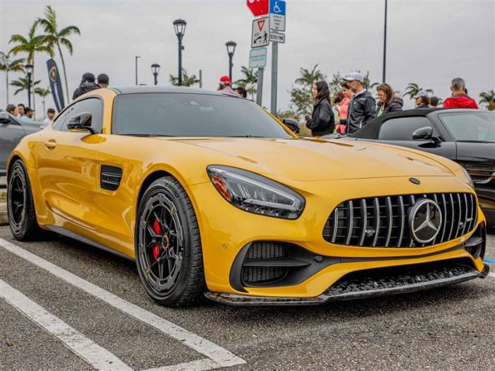 RW Carbon - Mercedes C190 GT GTC GTS RWS Forged Carbon Front Lip mercc19014