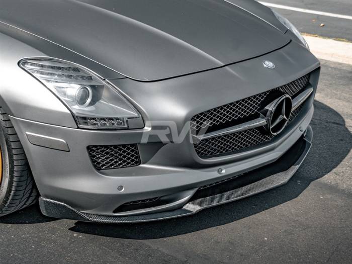 RW Carbon - Mercedes SLS Renn Style Carbon Fiber Front Lip mercsls02