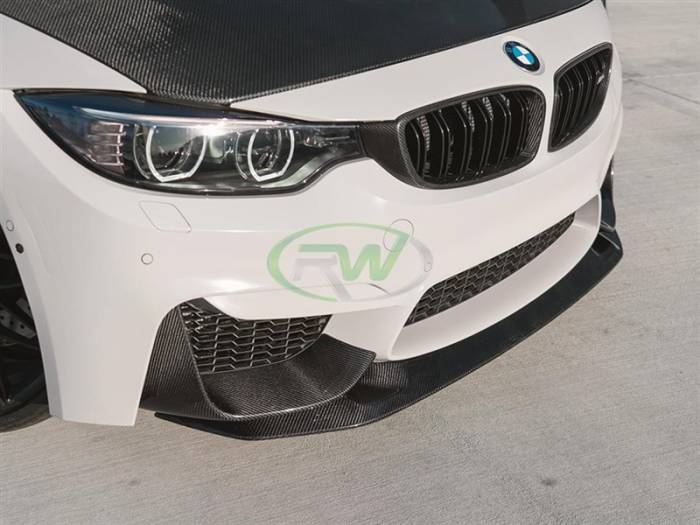 RW Carbon - BMW F8x GTS Style Front Lip - Upper Lip Only bmwf8x027uo