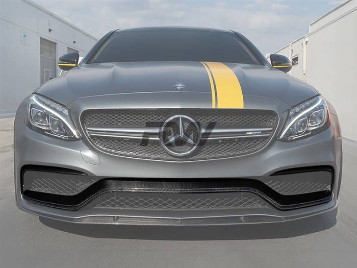 RW Carbon - Mercedes W205 C63 AMG Carbon Fiber Front Trim mercw20510