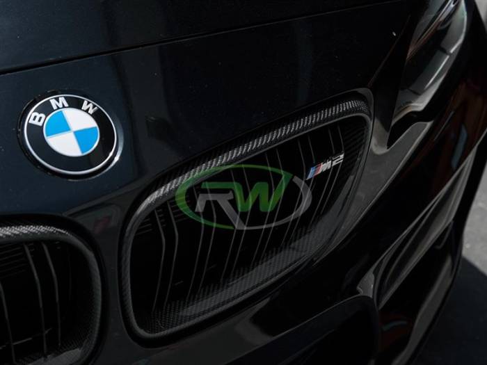 RW Carbon - BMW F22 F23 F87 Carbon Fiber Grilles bmwf22013