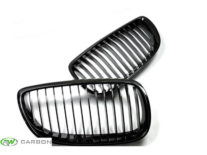 RW Carbon - BMW E92 E93 Gloss Black Grilles bmwe92031