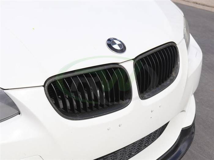 RW Carbon - BMW E92 E93 Carbon Fiber Double Slat Grilles - 2007-2010 bmwe92009-07-10