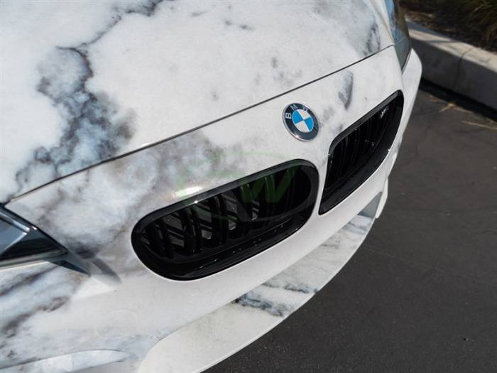 RW Carbon - BMW F06 F12 F13 Gloss Black Grilles bmwf12004
