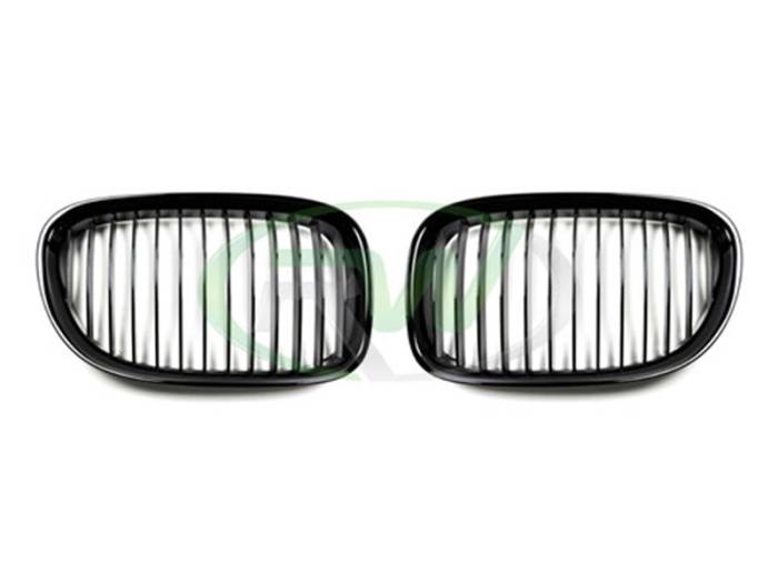 RW Carbon - BMW F01 F02 Gloss Black Grilles bmwf01002