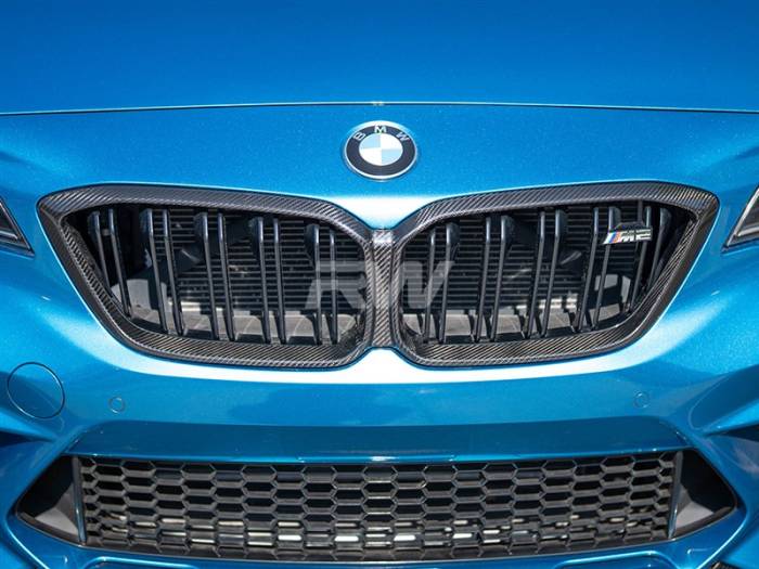 RW Carbon - BMW F87 M2 Competition CF Grille Replacement bmwf8728