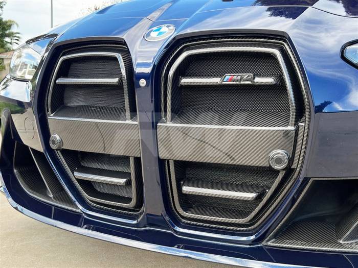 RW Carbon - BMW G8X M3/M4 SQ Style Carbon Fiber Grille bmwg8x035