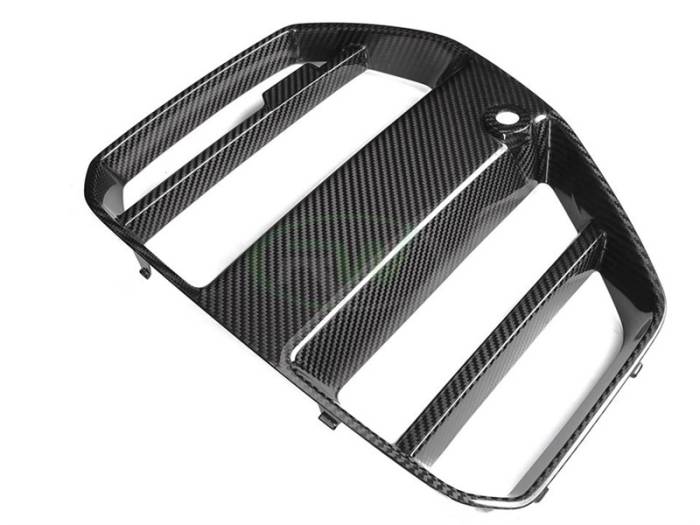 RW Carbon - BMW G8X M3/M4 DTM Carbon Fiber Grille W/O traffic Assist bmwg8x07-2