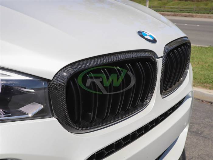 RW Carbon - BMW F15 F16 F85 F86 Carbon Fiber Grilles bmwf15016