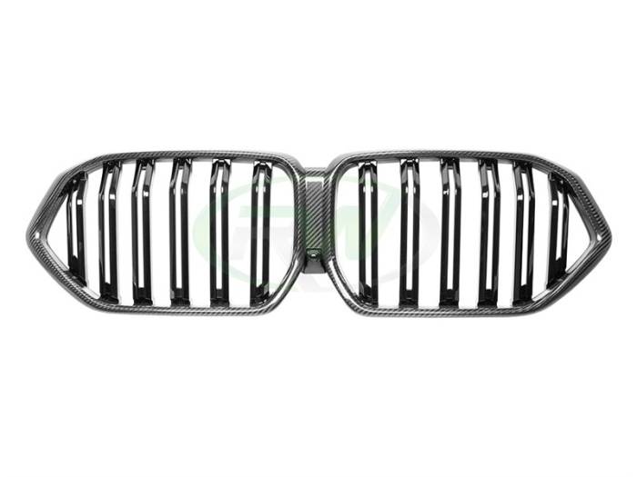 RW Carbon - BMW G06 X6 F96 X6M CF Grille Replacement bmwg06006