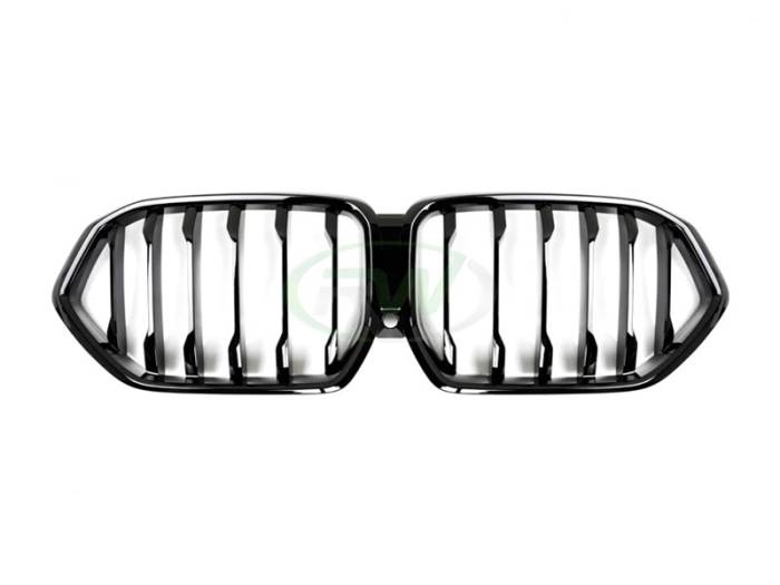 RW Carbon - BMW G06 X6 F96 X6M Gloss Black Replacement Grilles bmwg06001