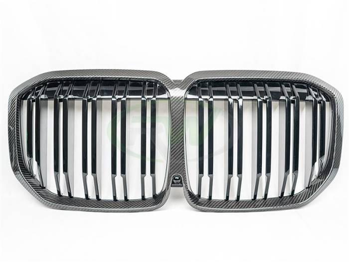 RW Carbon - BMW G07 X7 Carbon Fiber Grille Replacement bmwg07002