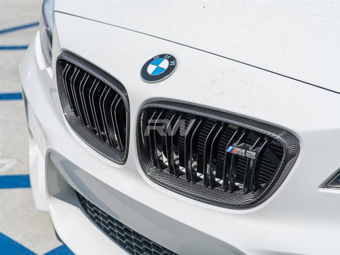 RW Carbon - BMW F22 F23 F87 Carbon Fiber Grille Surrounds bmwf22020
