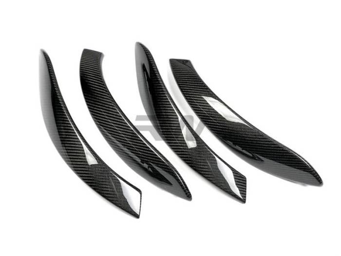 RW Carbon - BMW F80 M3 Carbon Fiber Door Grip Handle Trims - Front and Rear bmwf8x069-2