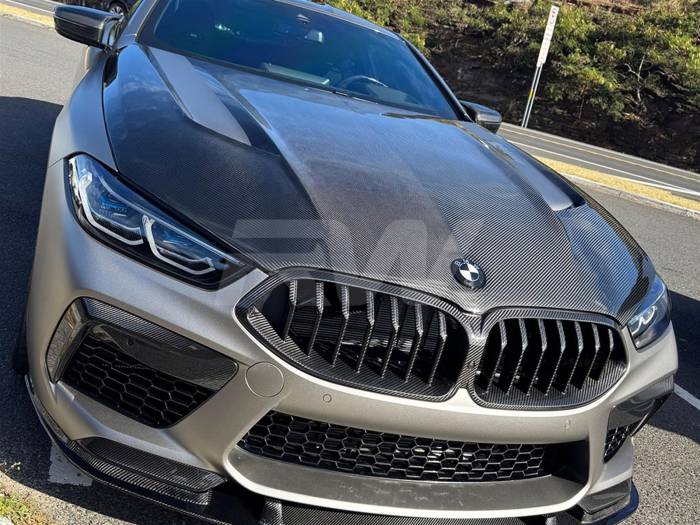 RW Carbon - BMW G14 G15 G16 F91 F92 F93 M8 Carbon Fiber Hood bmwg1409