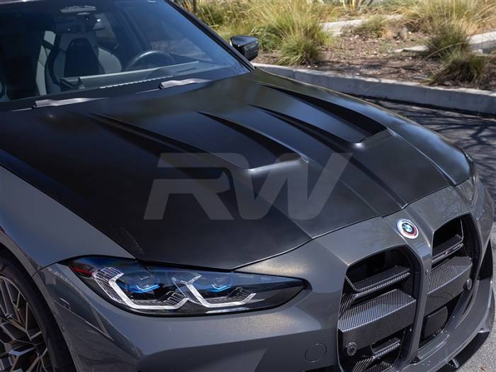 RW Carbon - BMW G8X M3 M4 Aluminum DTM Hood bmwg8x023