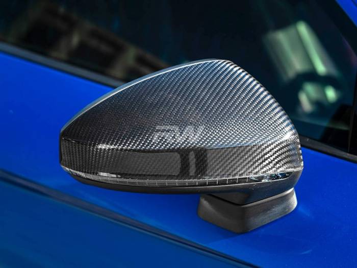 RW Carbon - Audi R8 4S Carbon Fiber Mirror Cap Replacements audir805