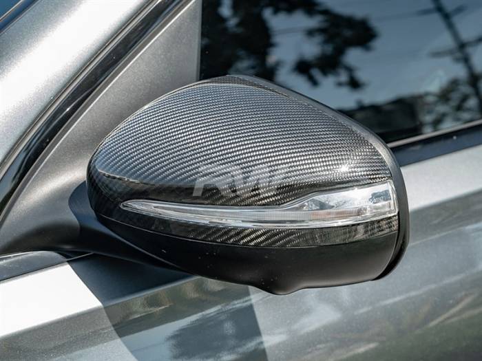 RW Carbon - Mercedes W464/G63/GLE/GLS Carbon Fiber Mirror Covers mercw46401