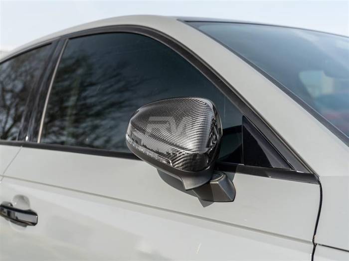 RW Carbon - Audi B9 A4/A5 S4/S5 Carbon Fiber Mirror Replacements - W/ Lane Assist audib9a402-la