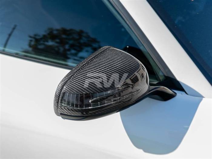 RW Carbon - Mercedes GT GTS GTC GTR SLS CF Mirror Replacements mercc19007