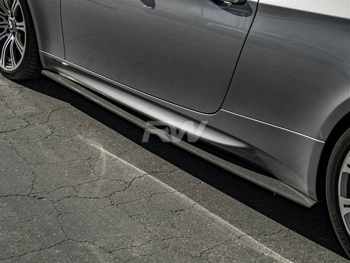 RW Carbon - BMW E92 E93 M3 Carbon Fiber Side Skirt Extensions bmwe92035