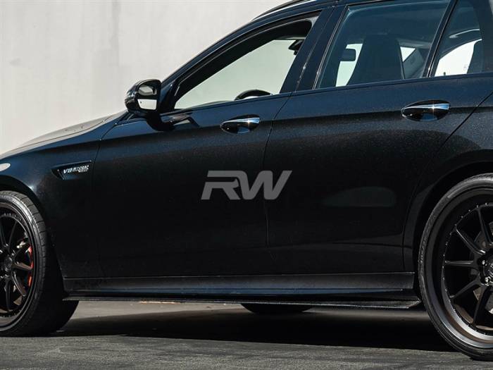 RW Carbon - Mercedes W213 DTM Carbon Side Skirt Extensions mercw21314