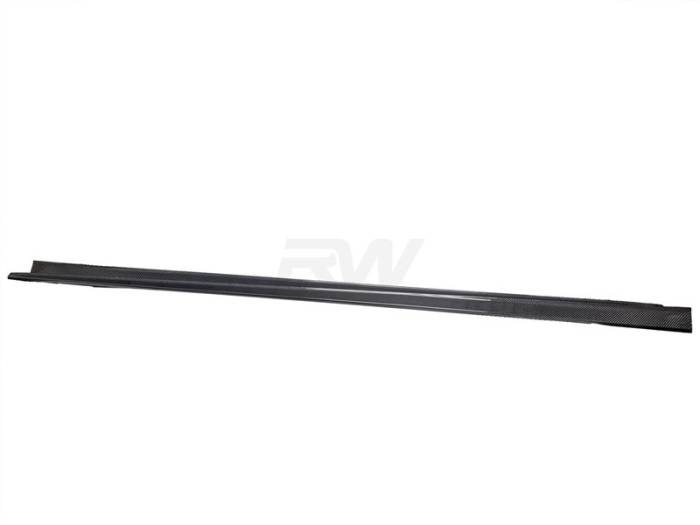 RW Carbon - Mercedes X290 GT53 GT43 CF Side Skirt Extensions mercgt5302