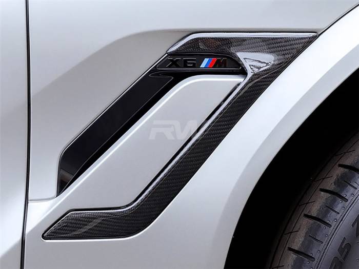RW Carbon - BMW F96 X6M Carbon Fiber Side Vent Covers bmwf9601
