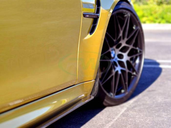 RW Carbon - BMW F8X M3 M4 Carbon Fiber Splash Guards bmwf8x057