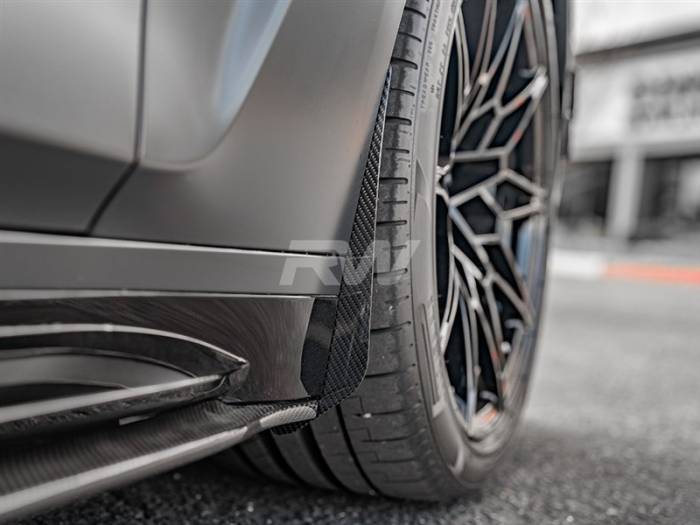 RW Carbon - BMW G8X M3/M4 Carbon Fiber Splash Guards bmwg8012