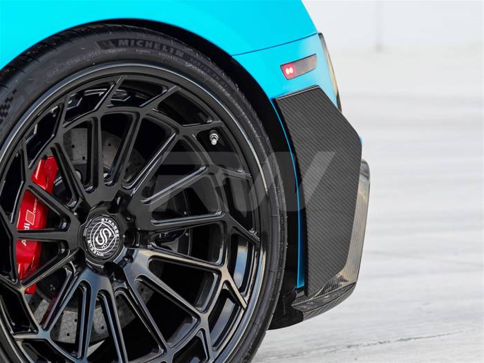 RW Carbon - Audi R8 Facelift Carbon Fiber Rear Splitters 2019+ audir808