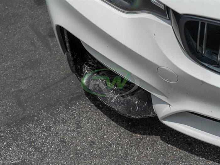 RW Carbon - BMW F8X M3/M4 Forged Carbon Splitters w/ Tape bmwf8x051