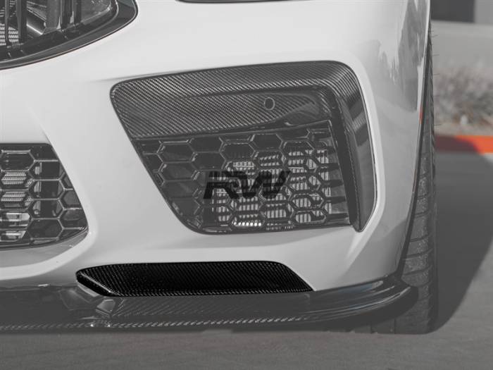 RW Carbon - BMW F91 F92 F93 M8 Carbon Fiber Splitters bmwf91013