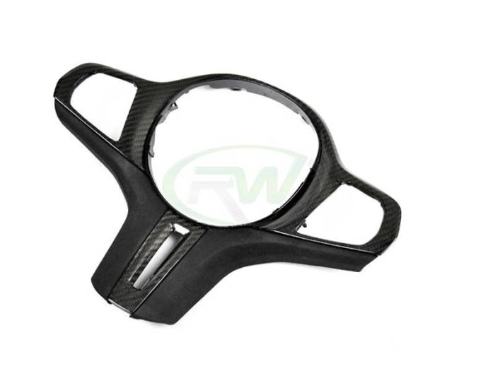 RW Carbon - BMW G20 CF Alcantara Steering Wheel Trim Non Heated w/out TJA bmwg20029-4