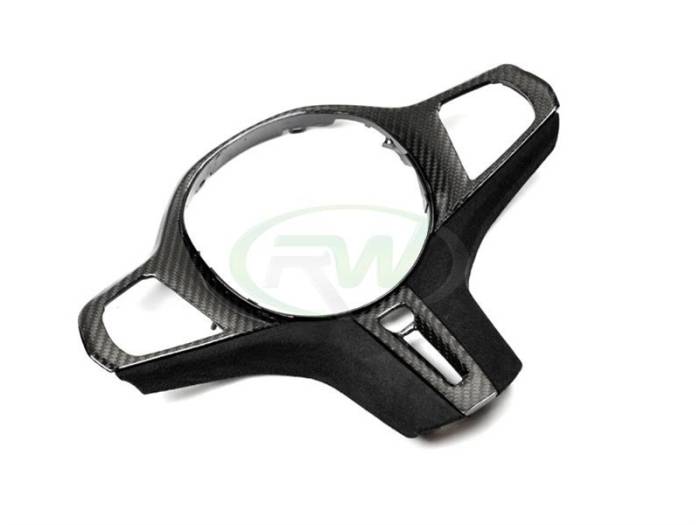 RW Carbon - Alcantara Steering Wheel Trim Pre LCI Non Heated w/o Traffic Assist bmwg05006-4