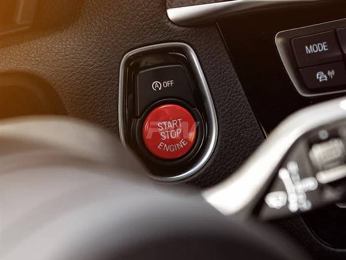 RW Carbon - BMW Red Start Stop Button bmwf8x070