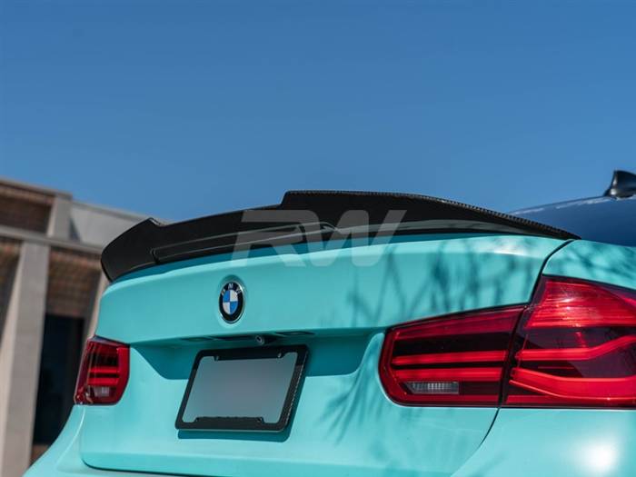 RW Carbon - BMW F30 F80 M3 GTX V2 Carbon Fiber Trunk Spoiler bmwf80m308