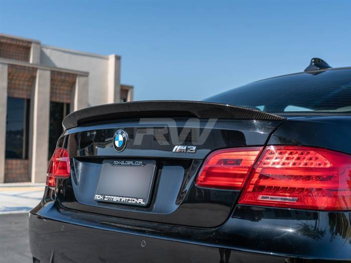 RW Carbon - BMW E92 Carbon Fiber Perf. Style Trunk Spoiler bmwe92014