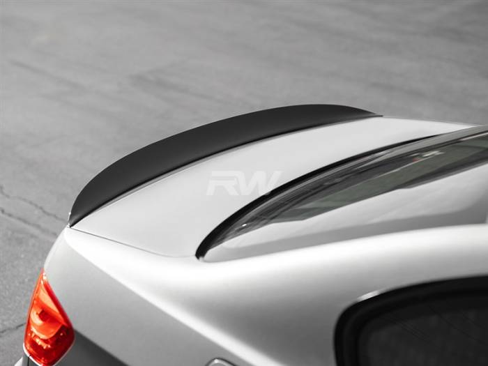 RW Carbon - BMW E92 M3 1x1 Carbon Fiber Perf Style Trunk Spoiler bmwe92044