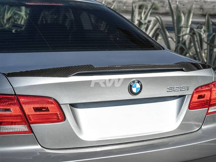 RW Carbon - BMW E92 M4 Style Carbon Fiber Trunk Spoiler bmwe92046
