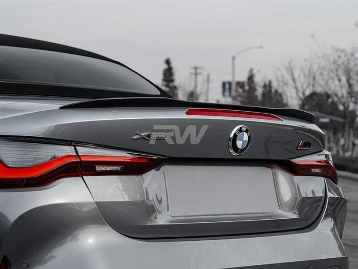 RW Carbon - BMW G23/G83 M Style Carbon Fiber Trunk Spoiler bmwg2302